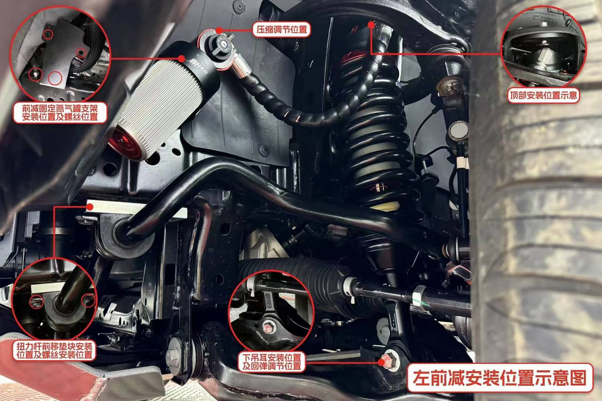 GWM Tank 300 Hi4-T PHEV with SHAXI EVO73A suspension kit installed – photo 11