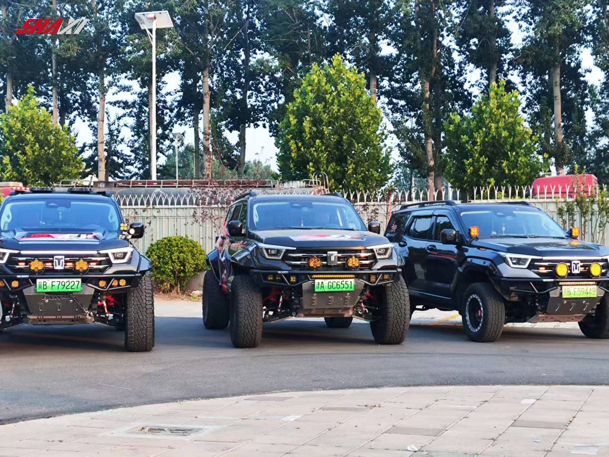 GWM Tank 400 Hi4-T PHEV with SHAXI EVO73A suspension kit installed – photo 2