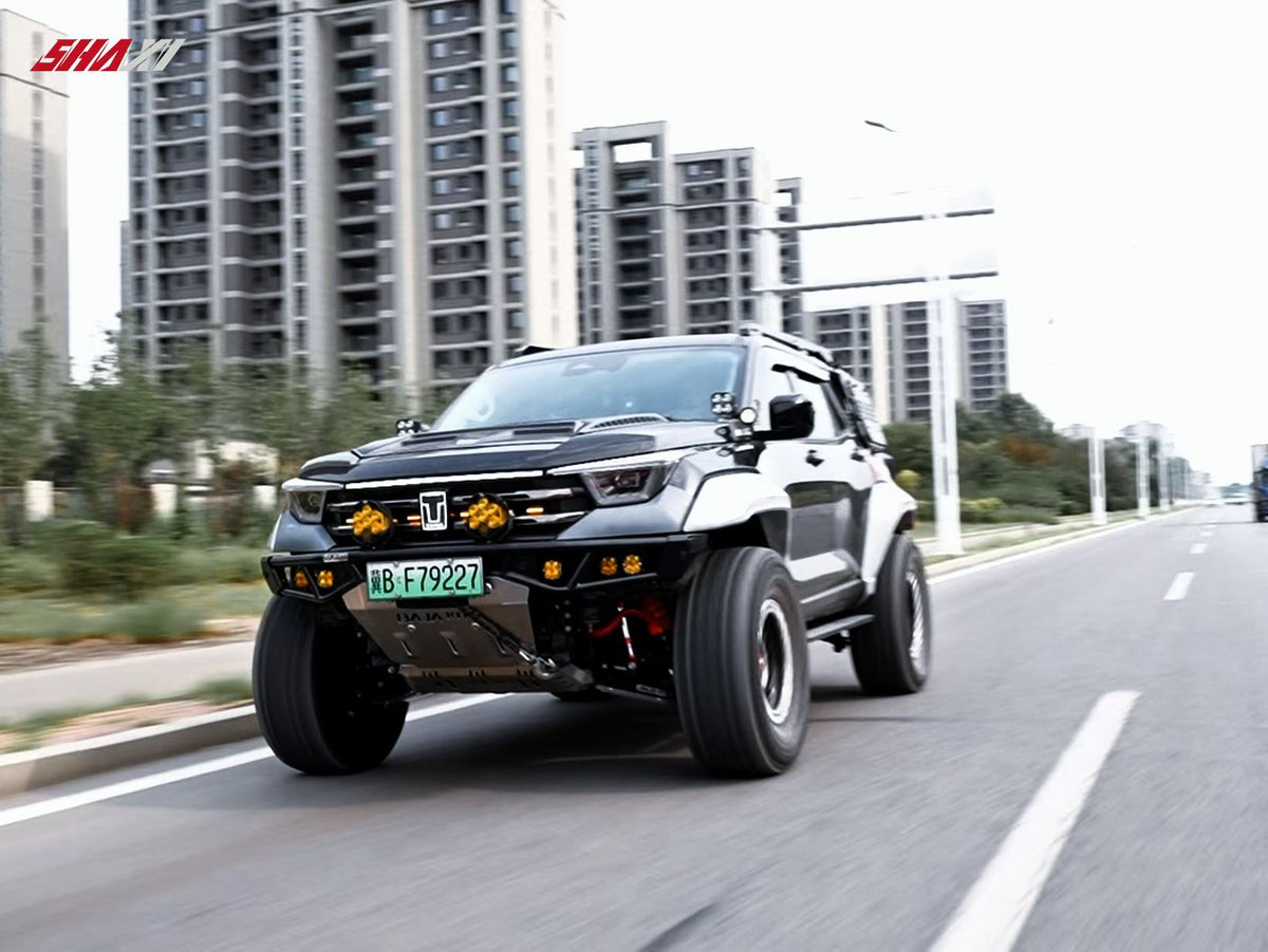 GWM Tank 400 Hi4-T PHEV with SHAXI EVO73A suspension kit installed – photo 4