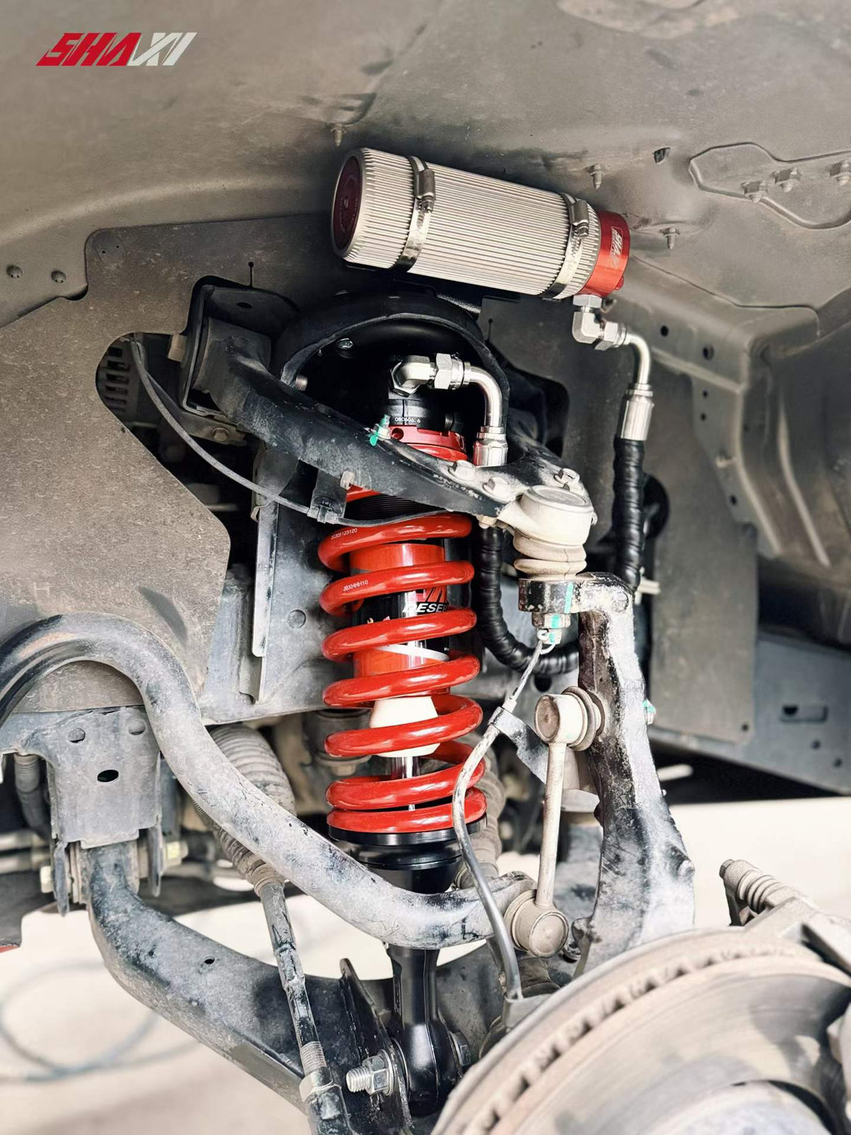 Isuzu D-Max (Jiangxi Isuzu) with SHAXI EVO73A suspension kit installed – photo 2