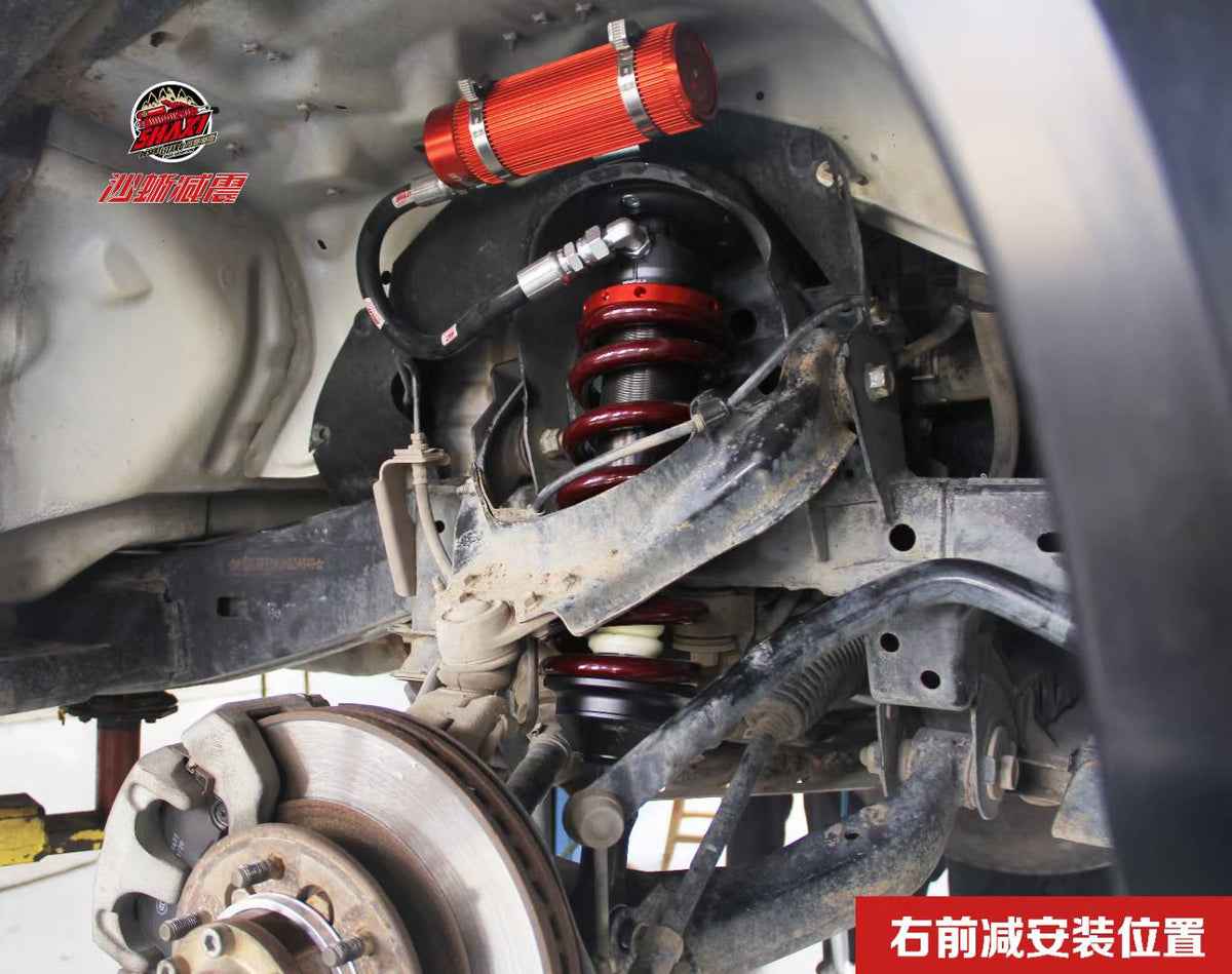 Isuzu D-Max (Jiangxi Isuzu) with SHAXI EVO73A suspension kit installed – photo 9