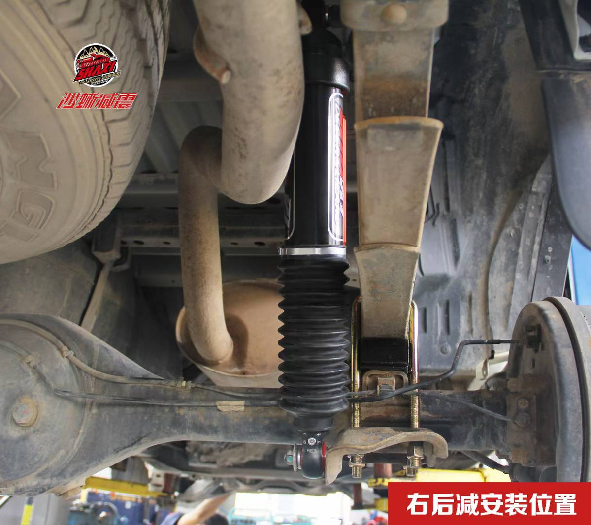 Isuzu D-Max (Jiangxi Isuzu) with SHAXI EVO73A suspension kit installed – photo 13