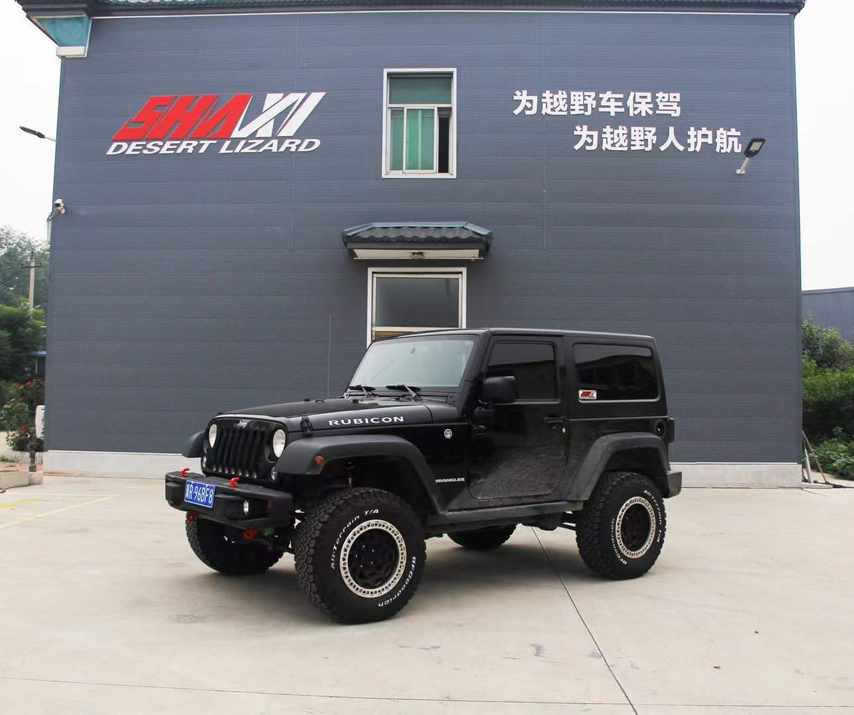 Jeep Wrangler JK with SHAXI EVO65 suspension kit installed – photo 1