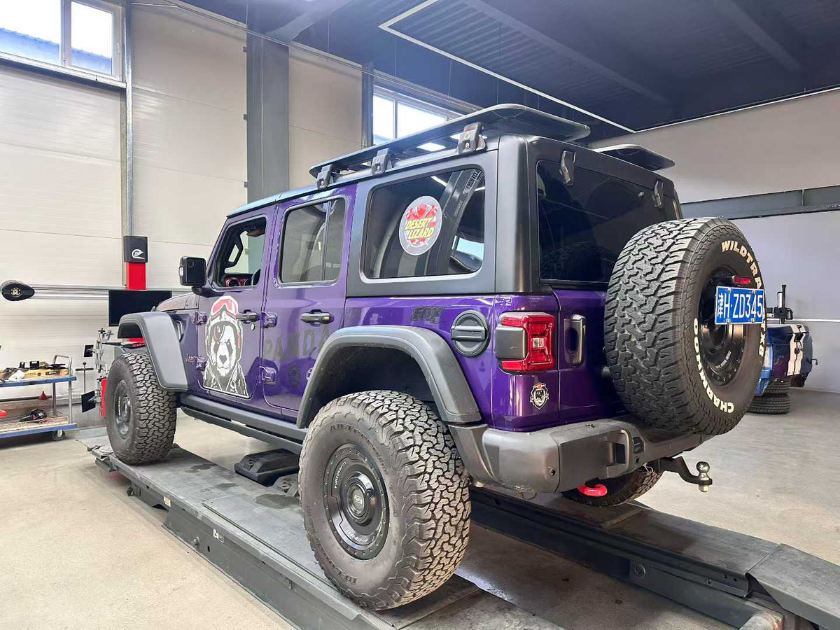 Jeep Wrangler JL with SHAXI EVO73A suspension kit installed – photo 15