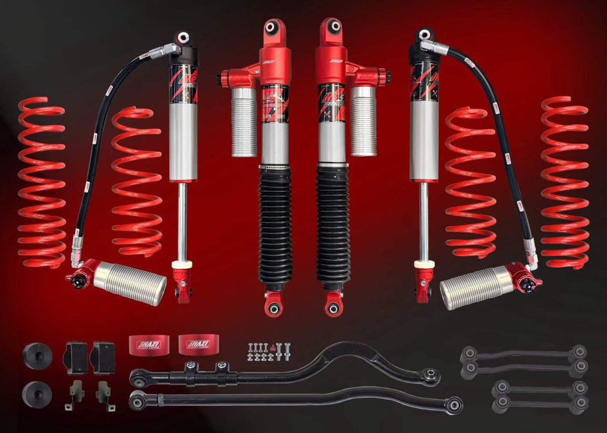 SHAXI HRSX Fire Blade nitrogen suspension kit for Jeep Wrangler JL – product photo