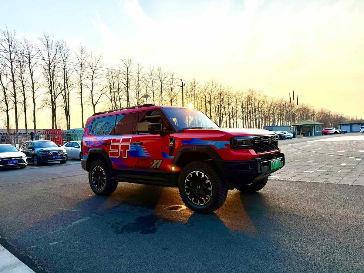 Jetour Zongheng G700 with SHAXI EVO73A suspension kit installed – photo 1