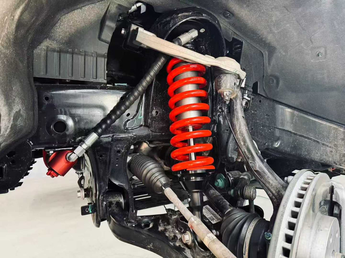 Jetour Zongheng G700 with SHAXI EVO73A suspension kit installed – photo 2