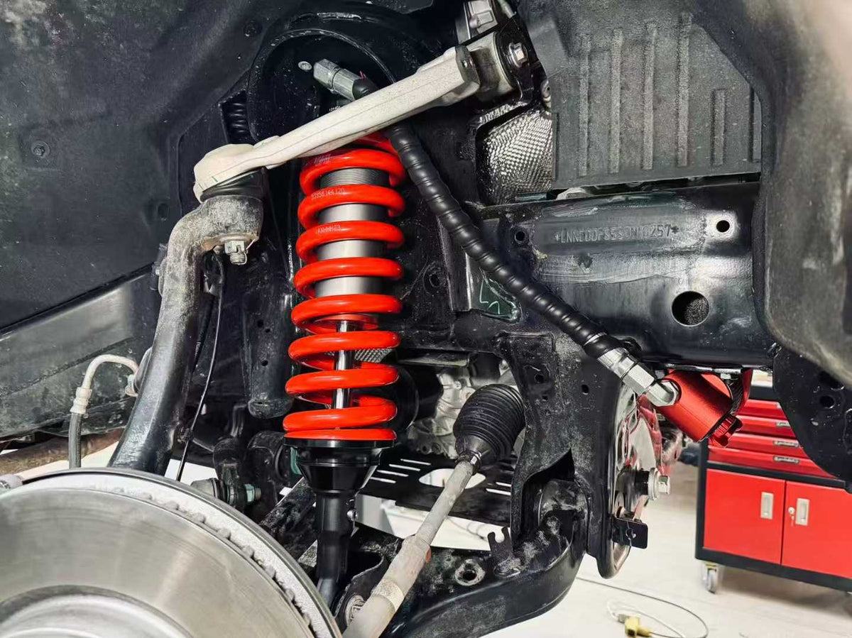 Jetour Zongheng G700 with SHAXI EVO73A suspension kit installed – photo 4