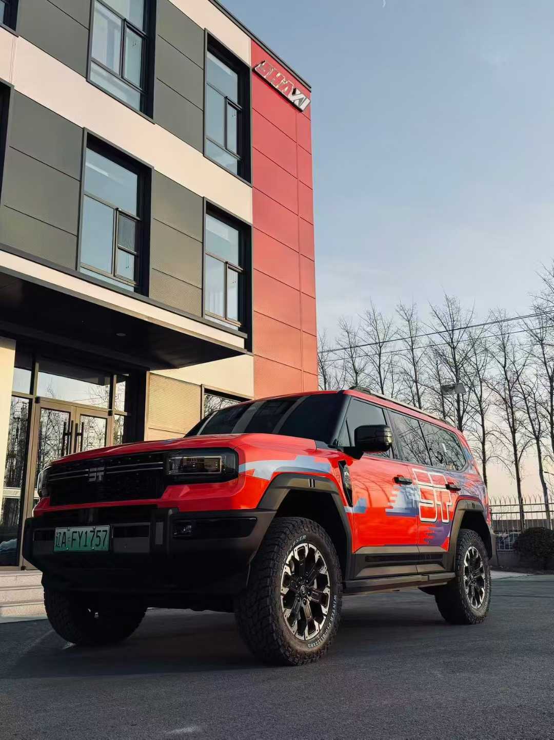 Jetour Zongheng G700 with SHAXI EVO73A suspension kit installed – photo 10