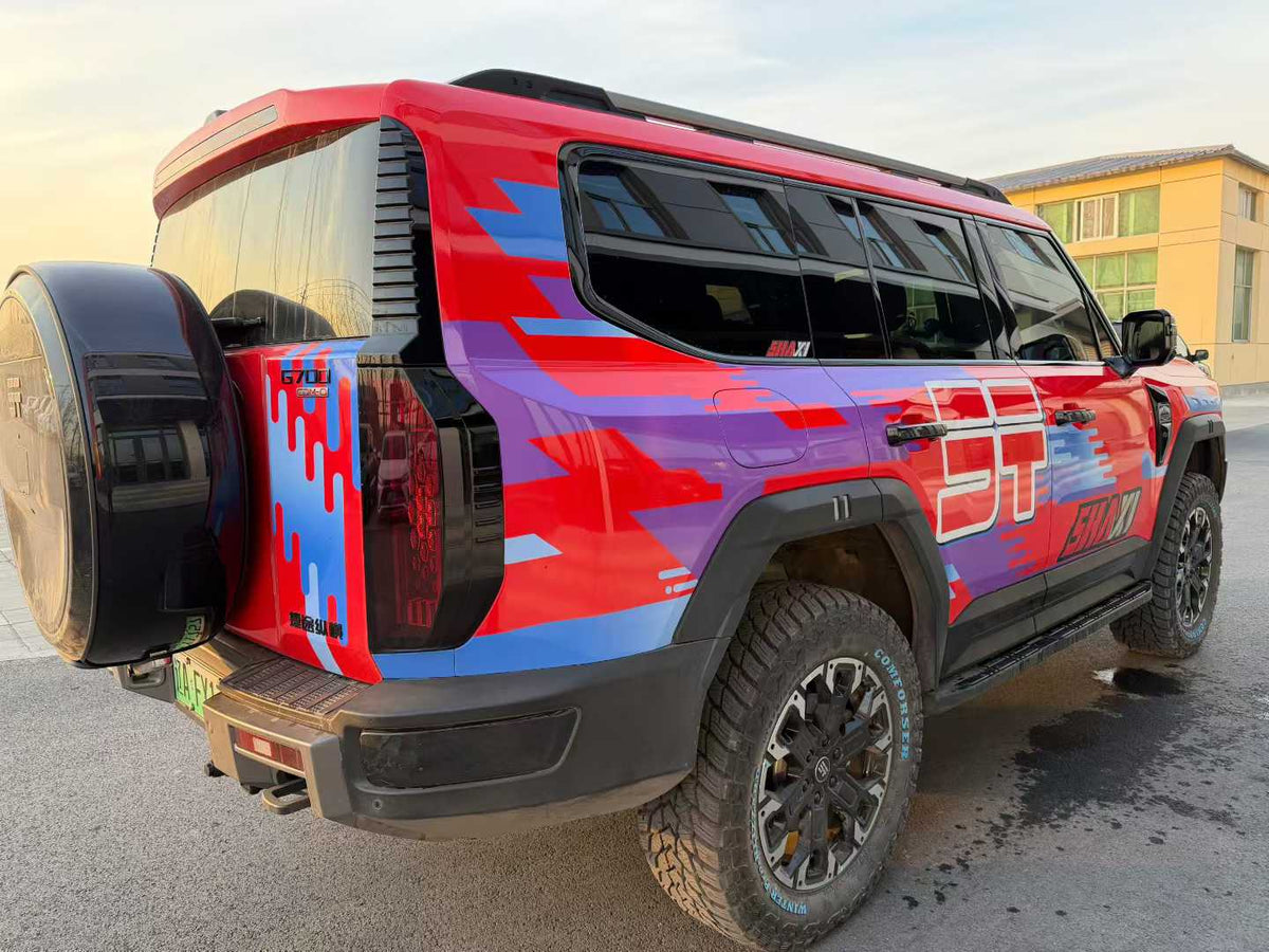 Jetour Zongheng G700 with SHAXI EVO73A suspension kit installed – photo 15
