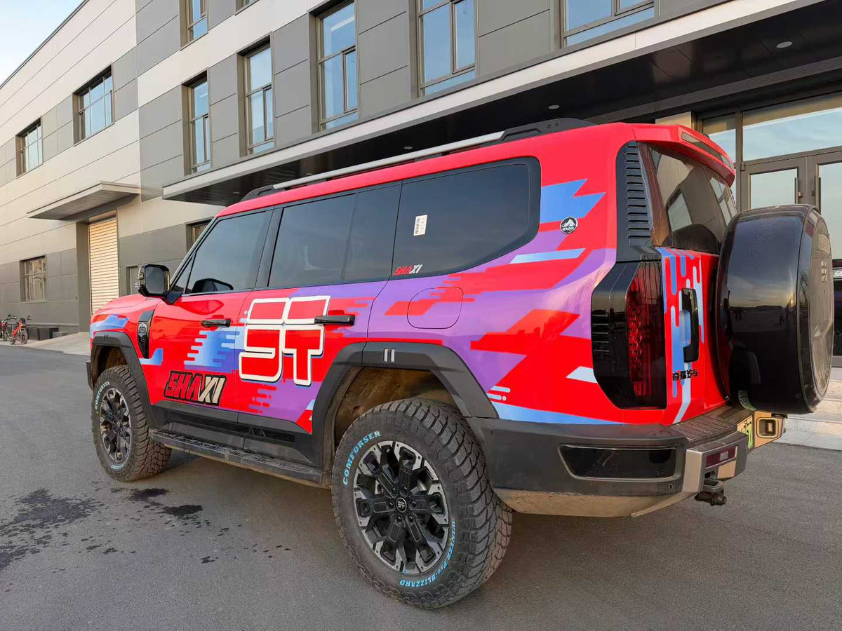 Jetour Zongheng G700 with SHAXI EVO73A suspension kit installed – photo 17