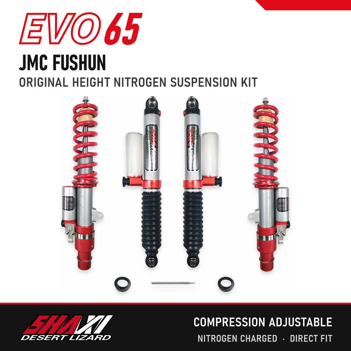 SHAXI EVO65 nitrogen suspension kit for JMC Fushun – main image