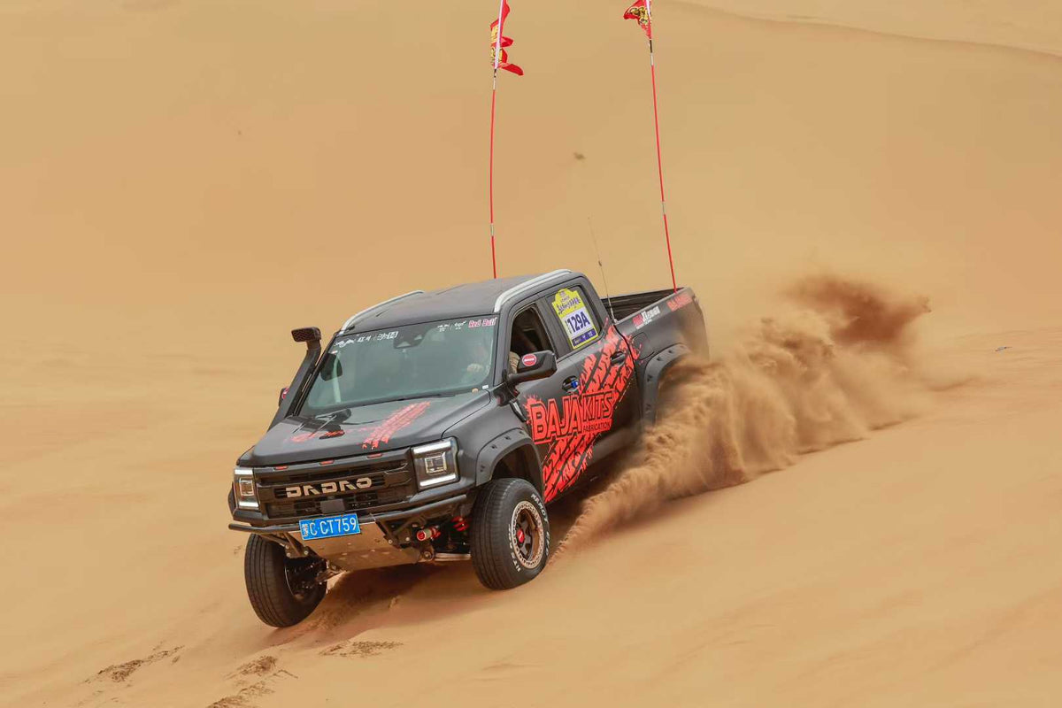 JMC Grand Avenue with SHAXI HRSX Fire Blade suspension kit installed – photo 4