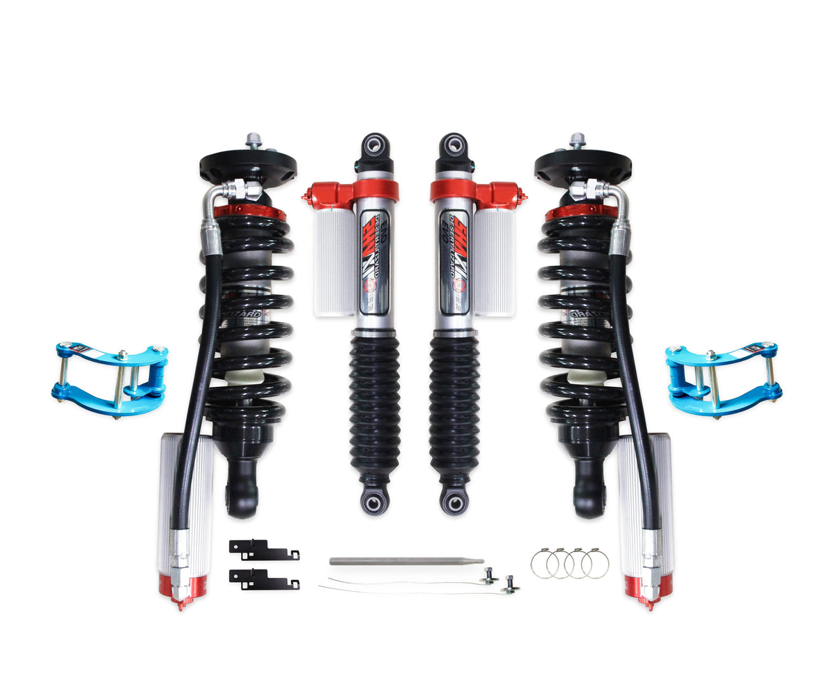 SHAXI EVO65 nitrogen suspension kit for Nissan Navara / Frontier / NP300 – product photo