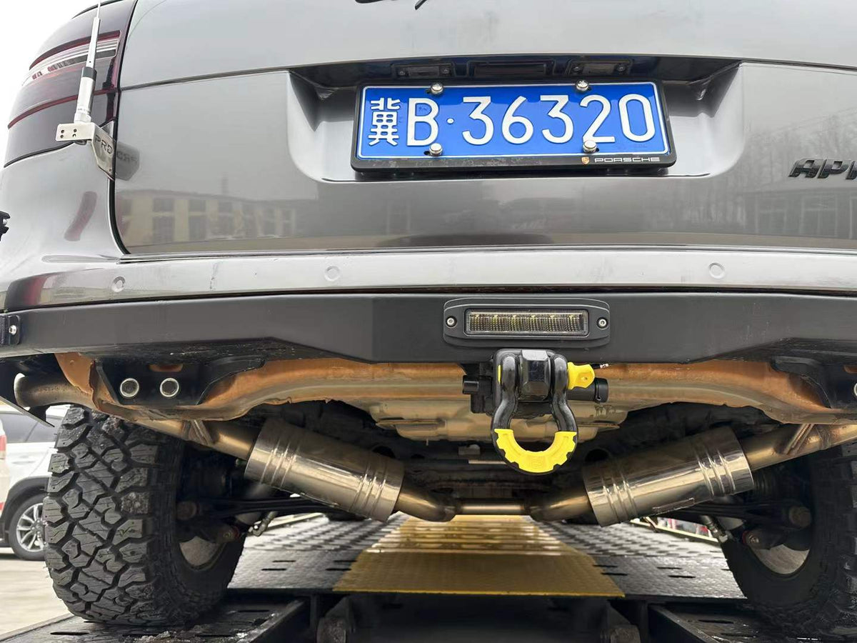 Porsche Cayenne with SHAXI EVO73 suspension kit installed – photo 5