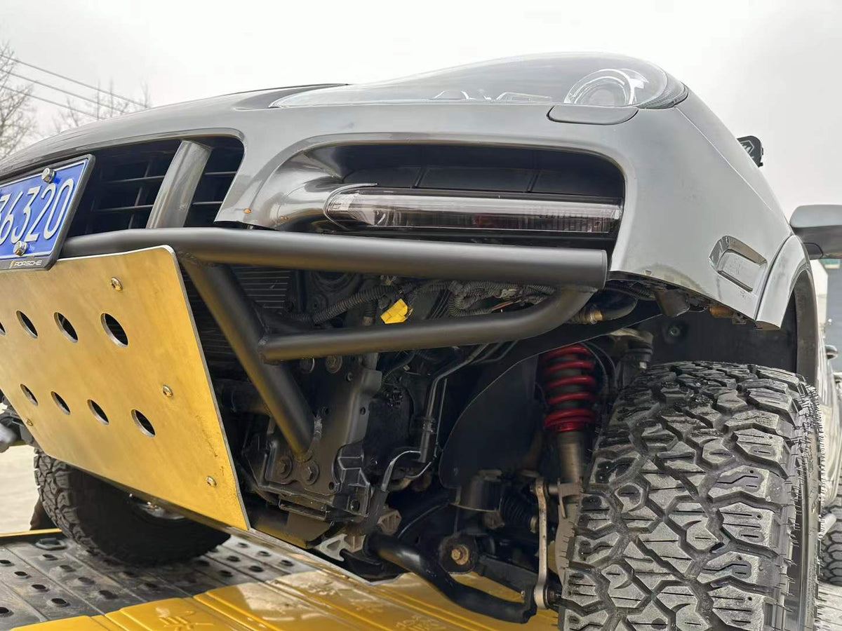Porsche Cayenne with SHAXI EVO73 suspension kit installed – photo 6