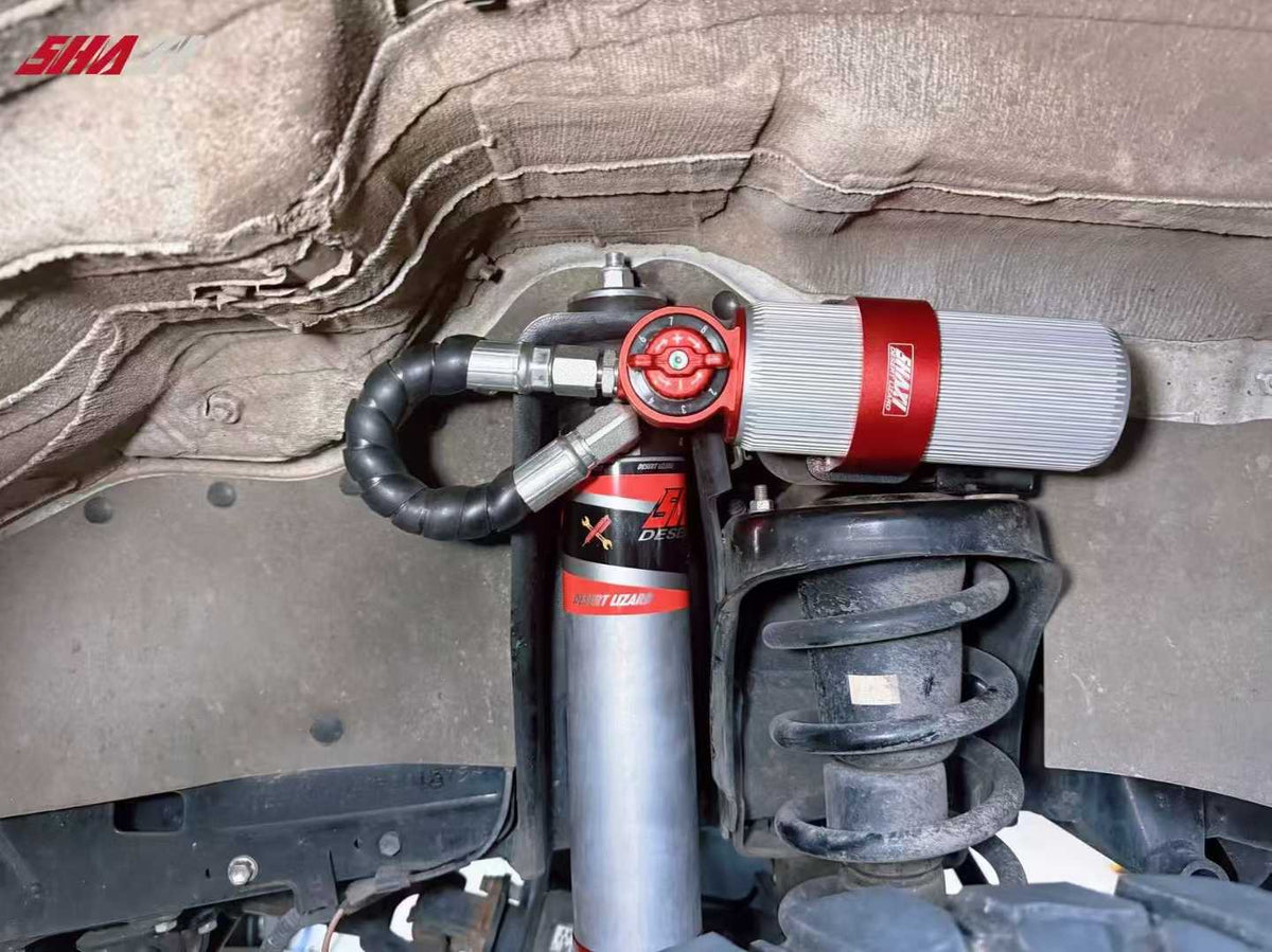 Toyota Land Cruiser 70 (71/76/79) with SHAXI EVO73 suspension kit installed – photo 2