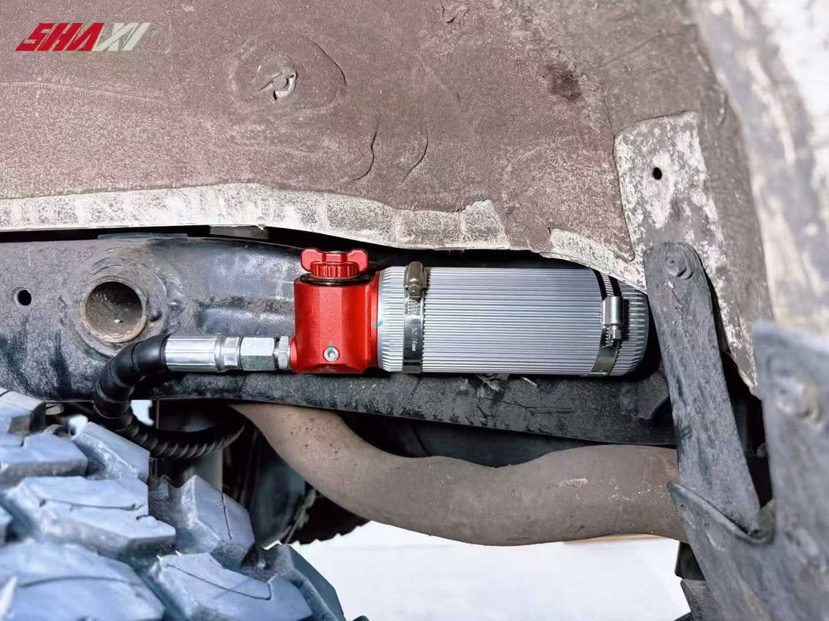 Toyota Land Cruiser 70 (71/76/79) with SHAXI EVO73 suspension kit installed – photo 6