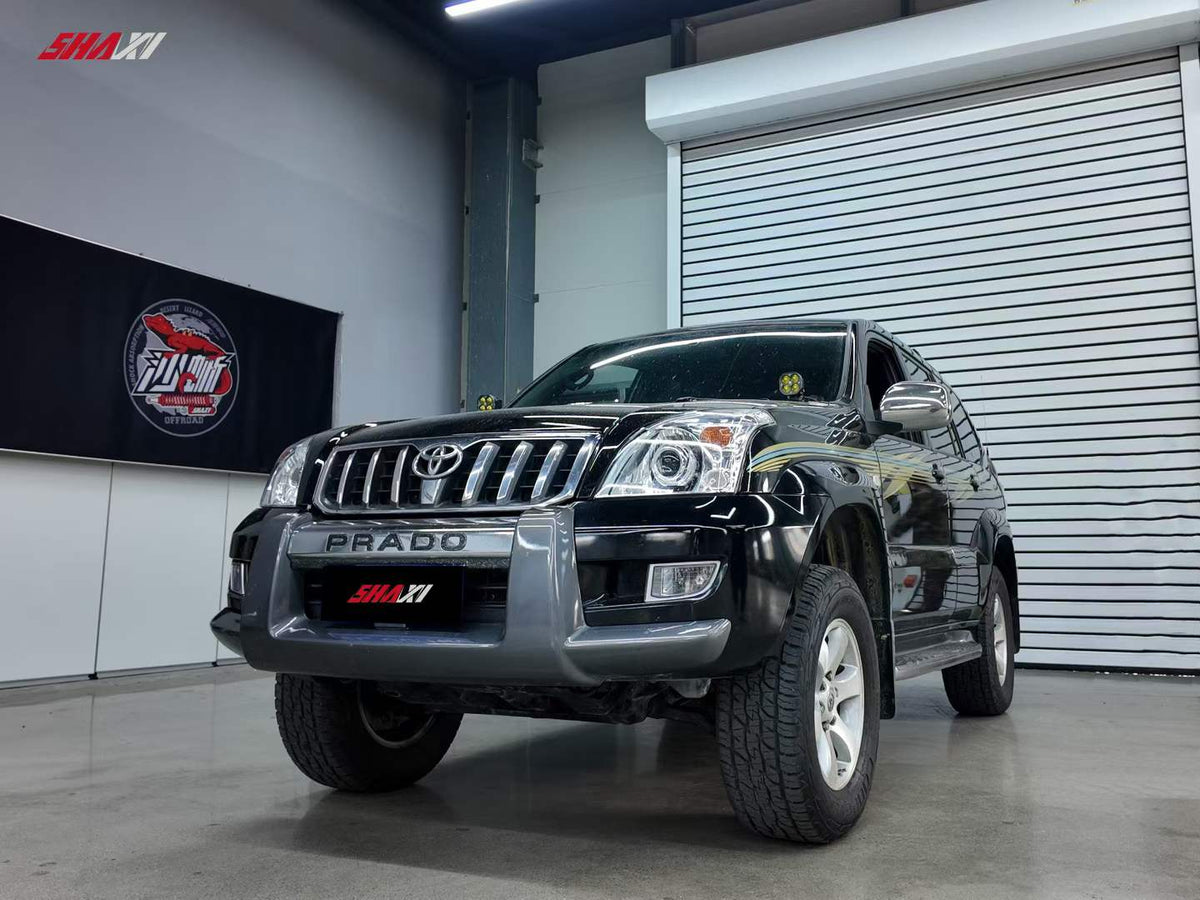 Toyota Land Cruiser Prado 120 with SHAXI EVO73A suspension kit installed – photo 1