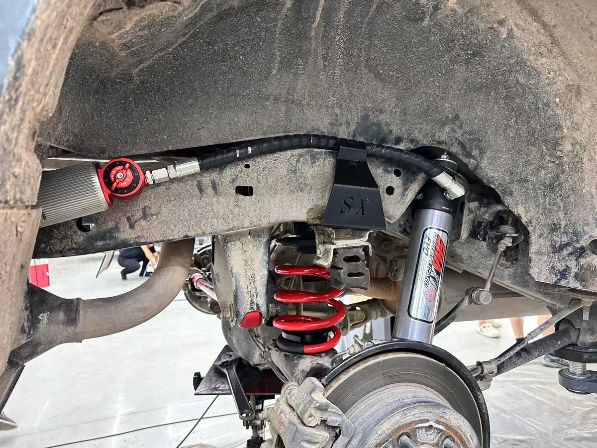 Toyota Land Cruiser Prado 120 with SHAXI EVO73A suspension kit installed – photo 12