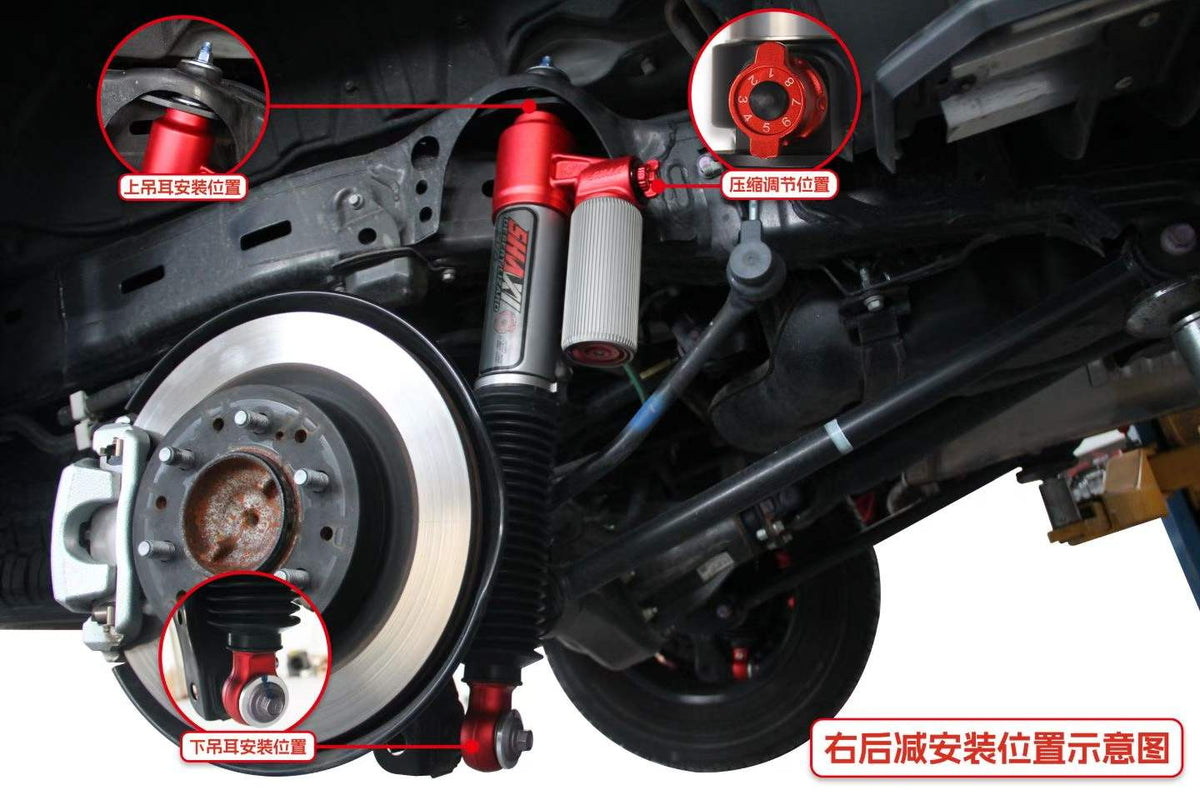 Toyota Land Cruiser Prado (New) with SHAXI EVO73P suspension kit installed – photo 1