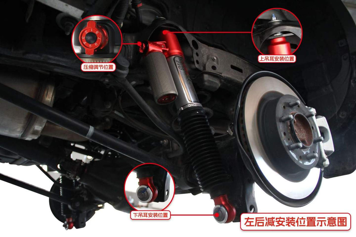 Toyota Land Cruiser Prado (New) with SHAXI EVO73P suspension kit installed – photo 3
