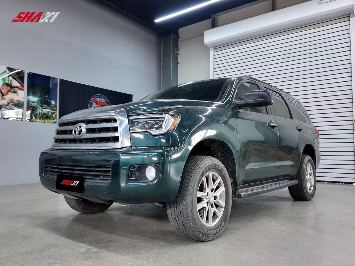 Toyota Sequoia (Old Model) with SHAXI EVO65A suspension kit installed – photo 6