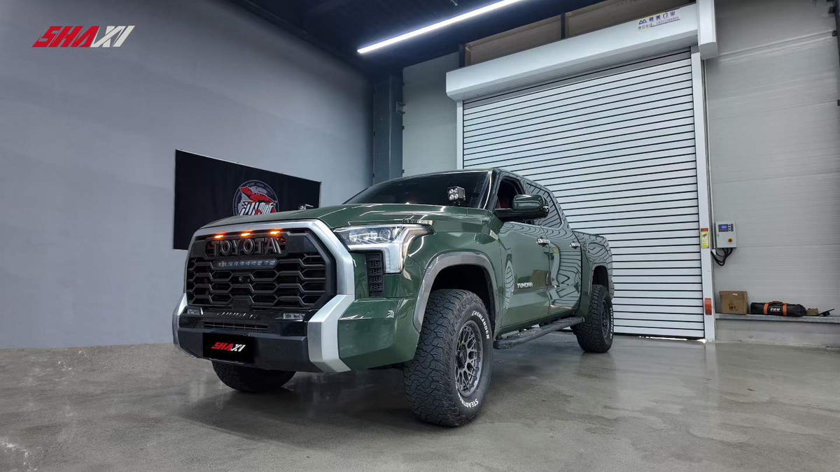 Toyota Tundra 3.5TT with SHAXI EVO73A suspension kit installed – photo 1