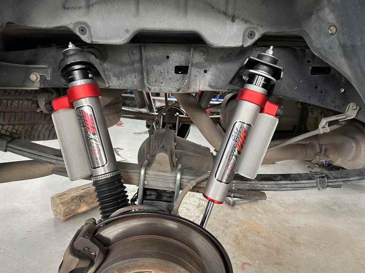 Toyota Tundra 5.7 with SHAXI EVO65 rear second shocks installed – photo 2