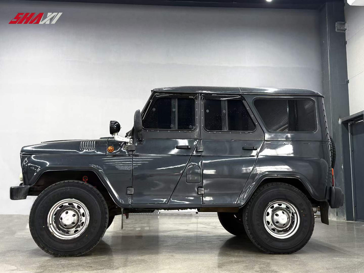 UAZ Hunter with SHAXI EVO65 suspension kit installed – photo 1